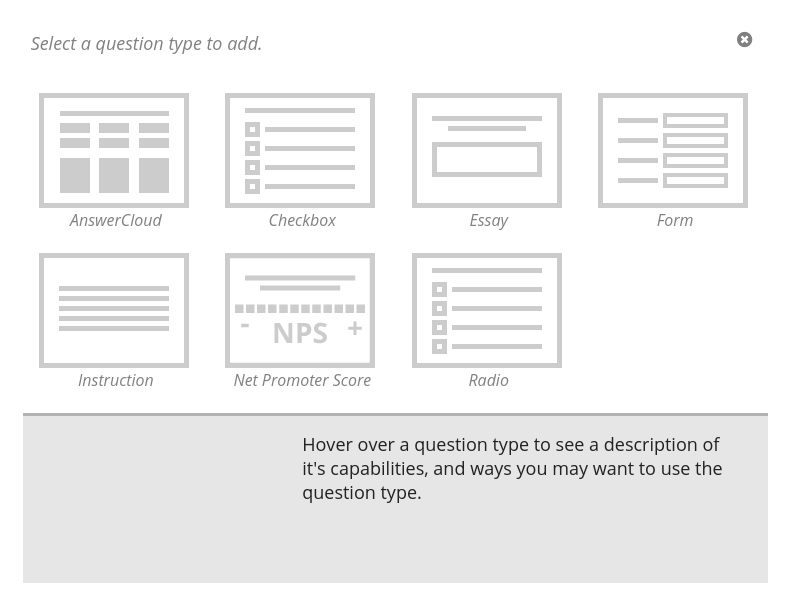 Add Question Dialog